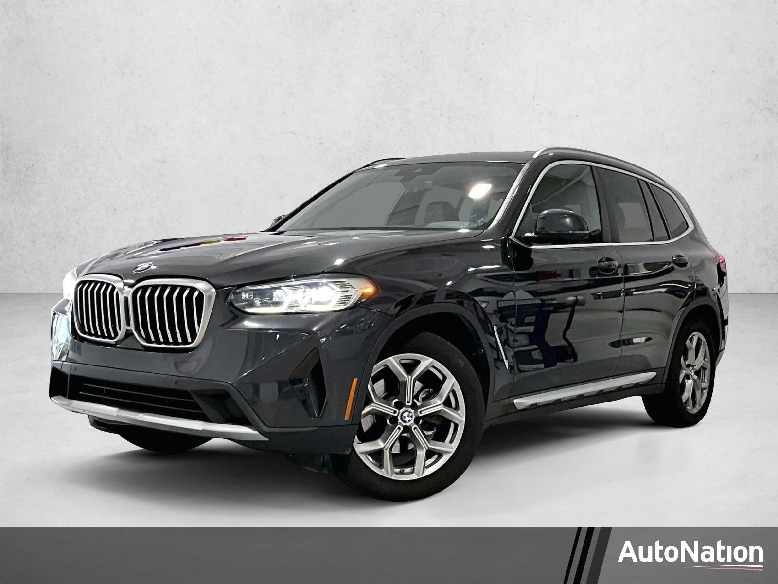 2022 BMW X3 sDrive30i in Gray — front three-quarter view