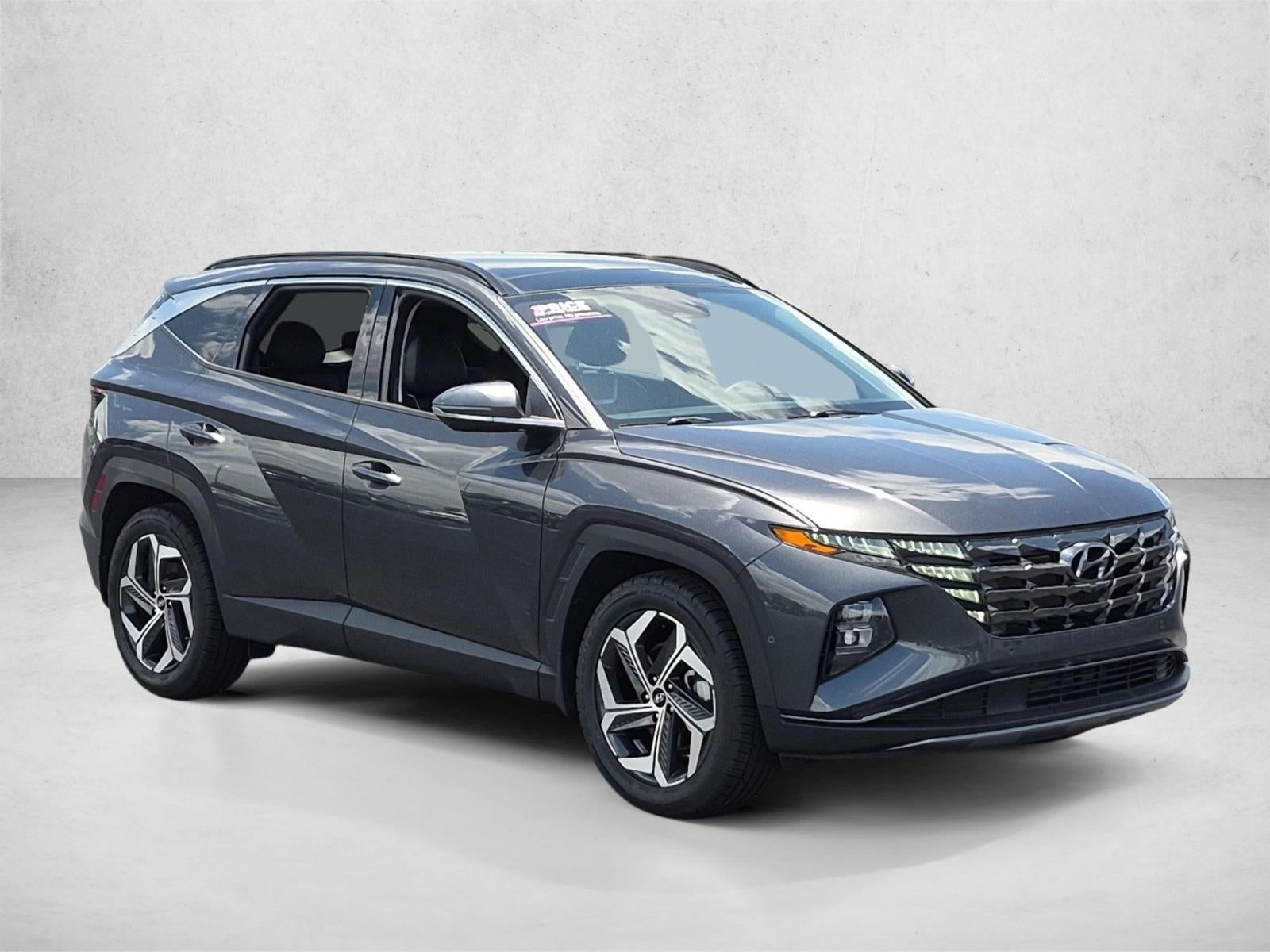2023 Hyundai Tucson — rear three-quarter view