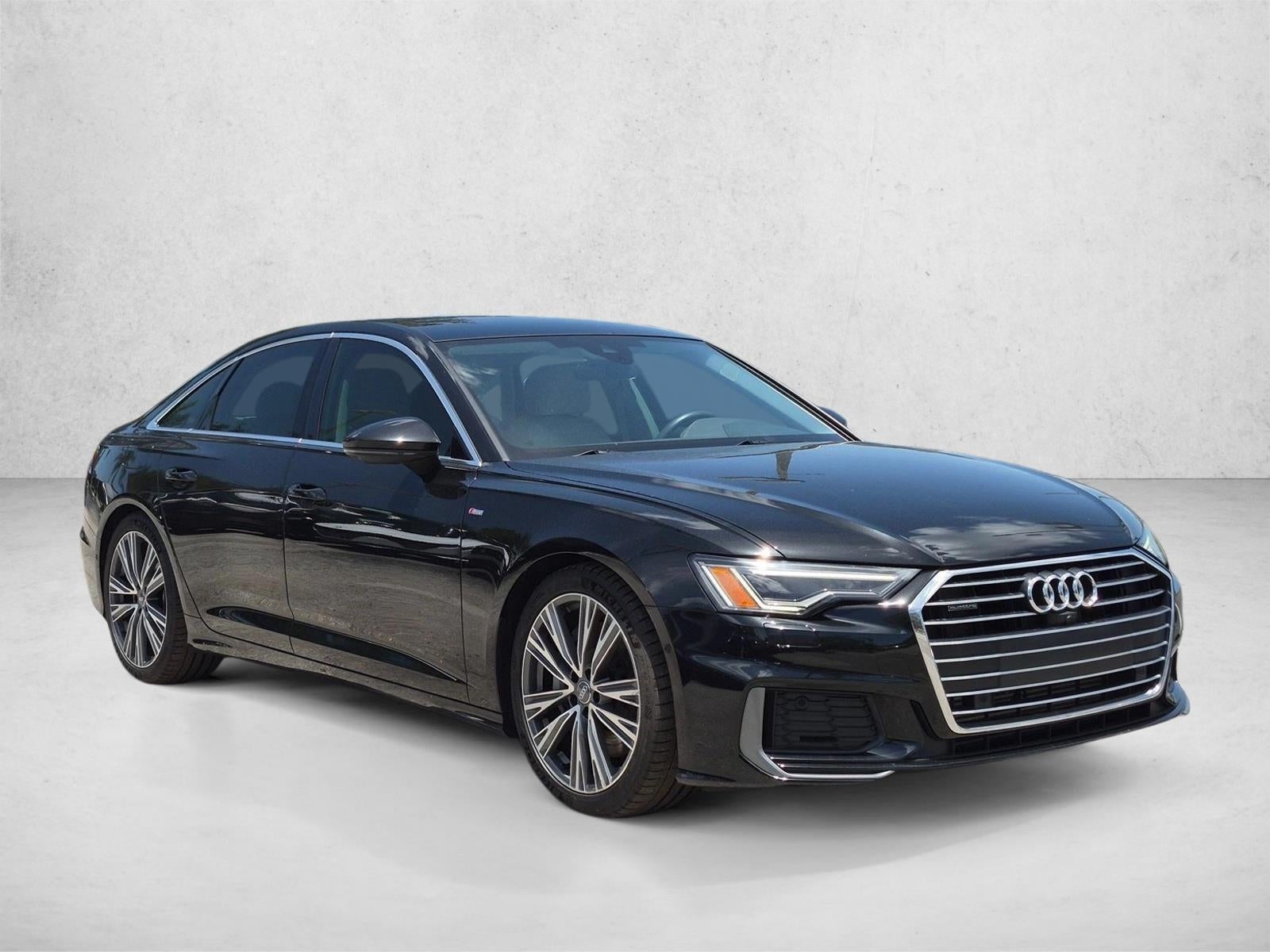 2019 Audi A6 — rear three-quarter view