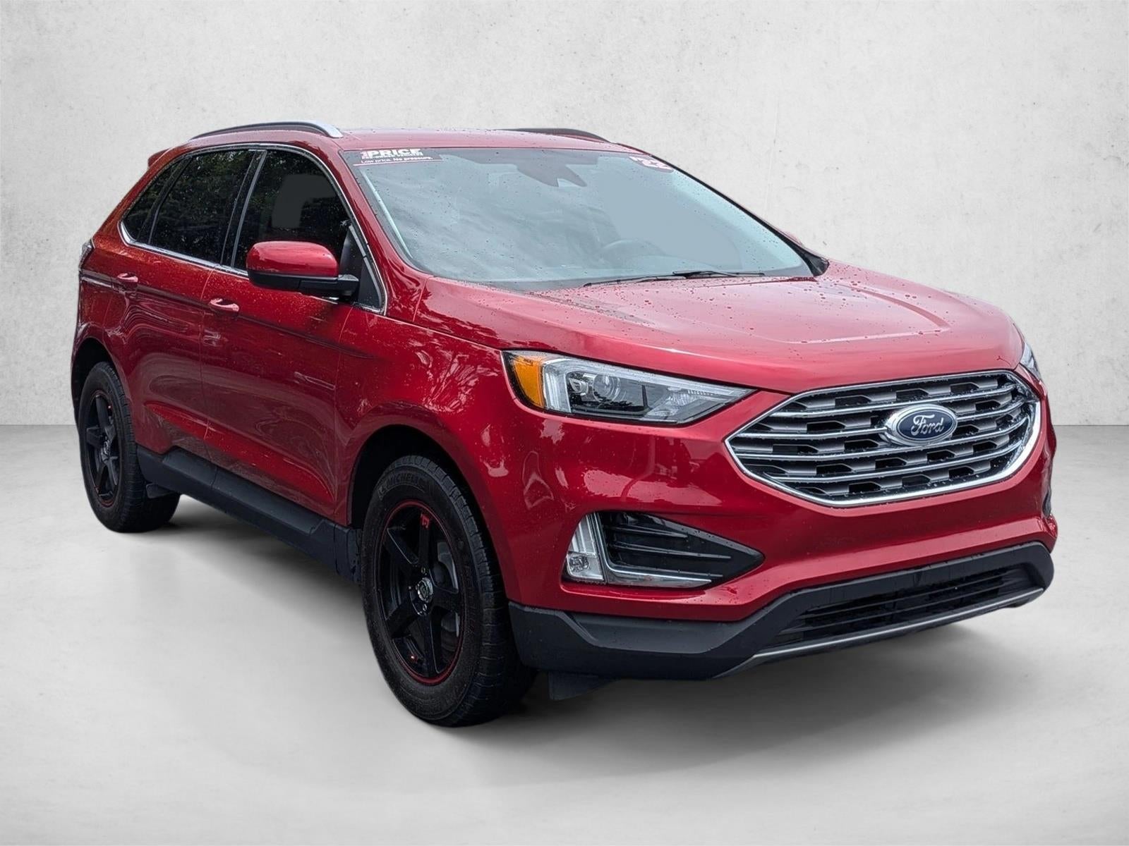 2022 Ford Edge — rear three-quarter view